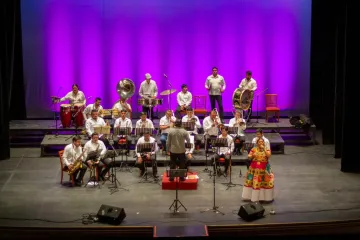 ¡Lleno total en el concierto de la Banda Regional Princesa Donashii!