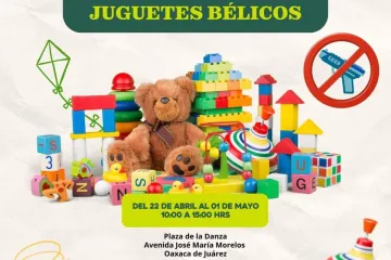 Impulsan jornada de desarme voluntario en Oaxaca de Juárez 