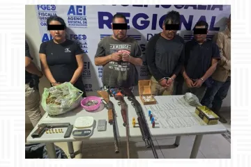 Golpe estratégico al narcomenudeo en el corredor Ocotlán-Ejutla-Miahuatlán; Fiscalía de Oaxaca y Gabinete de seguridad desarticulan célula delictiva