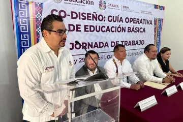 Inicia IEEPO Jornadas de Co-Diseño de la guía operativa para la educación básica