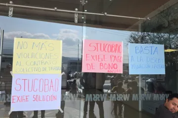 Sindicato del COBAO exige pagos con toma de oficinas 