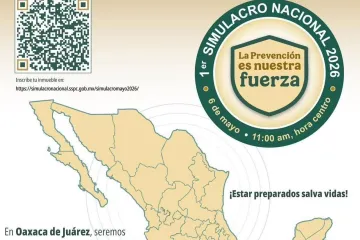 Invita Protección Civil Municipal a participar en el 1er Simulacro Nacional 2026