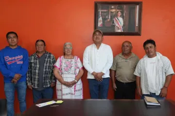 Encabeza Nino Morales gira de trabajo por la Mixteca oaxaqueña