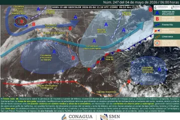 Este lunes incrementarán gradualmente las temperaturas tras paso de sistema frontal
