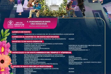Fe, cultura y tradición marcarán la fiesta del Señor de la Ascensión en Xoxocotlán