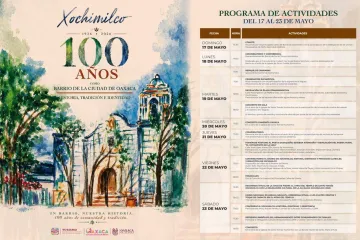 Xochimilco celebrará 100 años de historia, tradición e identidad en Oaxaca de Juárez