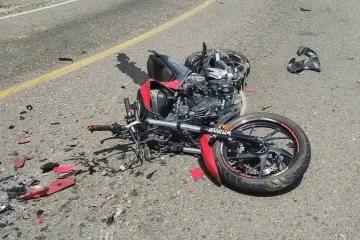 Domingo trágico, accidente de moto en la Sierra Norte