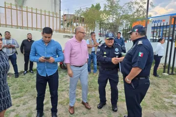 Fiscalía y Pabic se reúnen con vecinos de la Unidad Ricardo Flores Magón