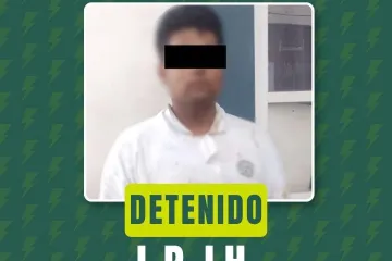 Policía Municipal de Oaxaca de Juárez detiene a persona por el presunto delito de tentativa de violación