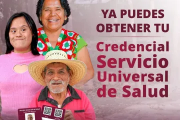 Continúa el registro de Adultos Mayores y Personas con Discapacidad a la credencial del Servicio Universal de Salud en los Módulos de Bienestar 