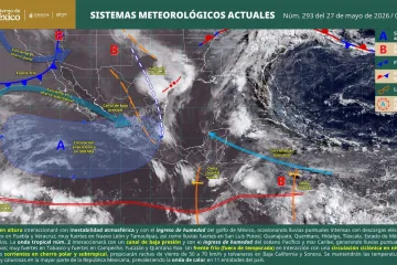 Persistirá temporal lluvioso con ambiente caluroso y bochornoso para este miércoles en Oaxaca