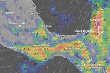Pronostican lluvias generalizadas en gran parte de Oaxaca