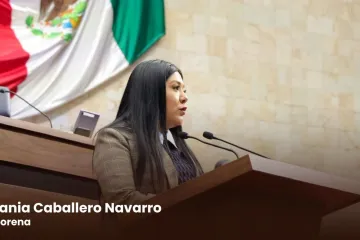 Presenta diputada Tania Caballero reforma a la Constitución de Oaxaca para blindar procesos electorales ante intervención extranjera