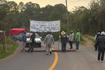 San Miguel Progreso reinicia bloqueo carretero