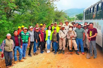 Reforestan en San Luis Beltrán por el Día Mundial del Medio Ambiente