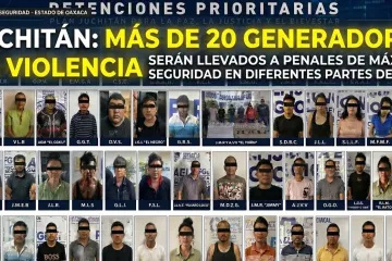Juchitán se prepara para que más de 20 generadores de violencia sean llevados a penales de máxima seguridad