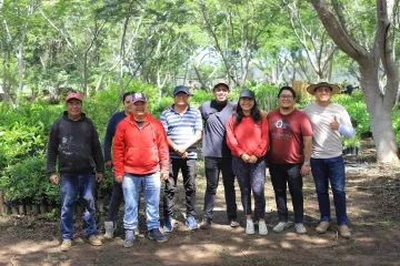 Recibe Xoxocotlán árboles para impulsar la reforestación urbana