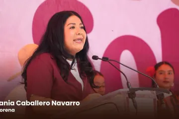 La Mixteca defiende la soberanía nacional de la mano del pueblo: Tania Caballero