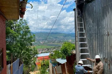 Oaxaca de Juárez ilumina sus calles para fortalecer la seguridad en beneficio de sus vecinas y vecinos
