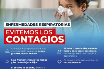 Emite SSO recomendaciones para evitar infecciones respiratorias 