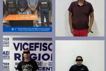 FGEO refuerza acciones contra el combate al narcomenudeo: logra vinculaciones, cateos y aseguramientos en Costa y Valles Centrales