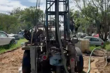 Inician perforación de un nuevo pozo en Santa Lucía del Camino 