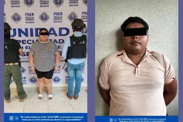 Detenidos por extorsión a comerciante en el Istmo, dispararon contra inmueble para amedrentar: Fiscalía de Oaxaca