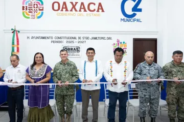 Con nuevo C2 en Santiago Jamiltepec, garantiza Salomón Jara mayor seguridad para el pueblo