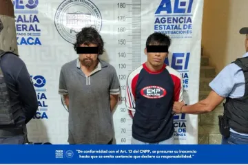 Operativo coordinado en Etla deja dos personas detenidas y aseguramiento de dosis de droga