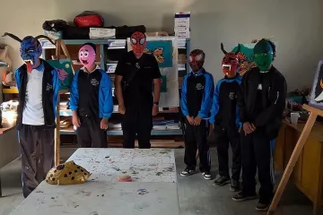 Talento y esfuerzo se hacen presentes en exposición de arte escolar del CENAO