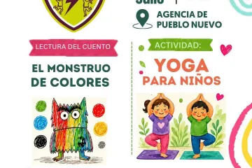 Club de Verano Vecinal llega a Pueblo Nuevo 