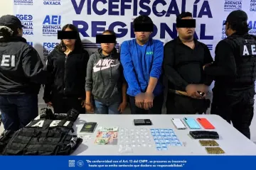 Fiscalía de Oaxaca ejecuta cateo en San Francisco Lachigoló y asegura vehículo vinculado con investigación por tentativa de homicidio; hay cuatro personas detenidas