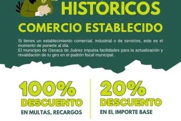 Oaxaca de Juárez mantiene facilidades para la regularización de contribuciones municipales