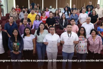 Congreso local capacita a su personal en Diversidad Sexual y prevención del VIH