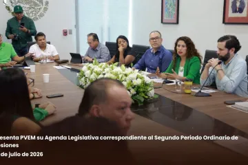 Presenta PVEM su Agenda Legislativa correspondiente al Segundo Periodo Ordinario de Sesiones