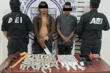 Aseguran más de 900 dosis de droga y detiene a dos personas durante operativo conjunto en la Costa