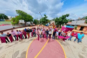 En Xoxocotlán transforman espacios deportivos para las familias