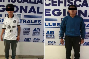 Obtiene FGEO vinculación a proceso contra dos personas por robo con violencia