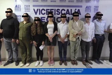 Con un agente infiltrado, Fiscalía de Oaxaca detiene en flagrancia y desarticula banda dedicada al fraude
