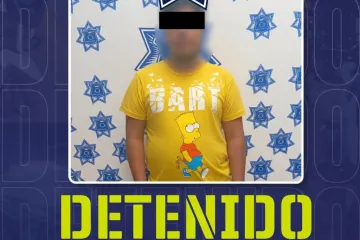 Detenido por su probable responsabilidad en el delito de abuso sexual