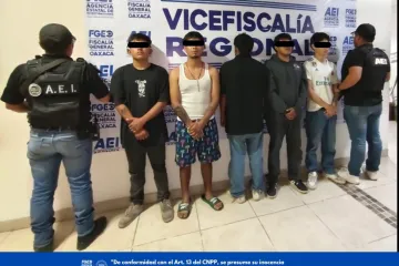 Liberan a víctima de secuestro y capturan a cinco personas en Santa Lucía del Camino