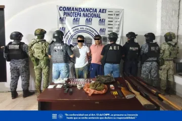 Fiscalía de Oaxaca ejecuta cateo en San Pedro Atoyac y detiene a dos personas