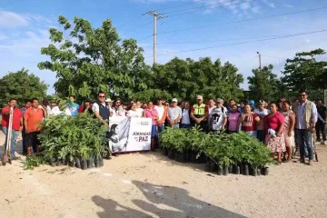 Gobierno de Juchitán se suma a la Jornada Nacional de Reforestación