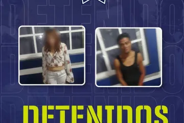 Policía Municipal detiene a dos personas por presunto robo en calle de Las Casas