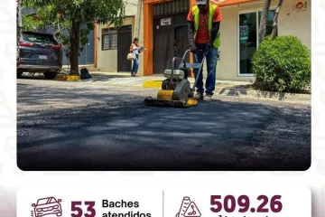 Gobierno Municipal refuerza limpieza, bacheo y mantenimiento urbano en Oaxaca de Juárez 