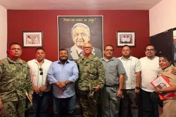 Gobierno de Juchitán fortalece coordinación con autoridades federales para atender la seguridad