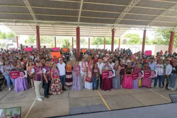 Destaca  Nino Morales apoyo a jefas de familia del Istmo  de Tehuantepec de parte del gobierno de Jara