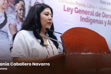 Inaugura la diputada Tania Caballero Foro Informativo sobre la Ley General de Derechos Indígenas y Afromexicanos en Oaxaca