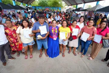 Arranca en Santo Domingo Tehuantepec el programa "Cayapadu Lii" como parte de la estrategia Oaxaca Segura