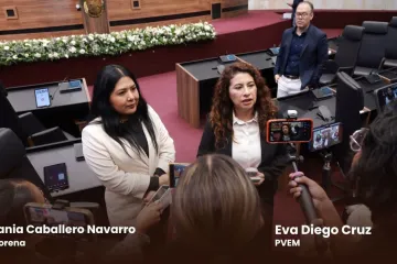 En el Poder Legislativo no hay censura ni favoritismos, se aplica el reglamento por igual a las 42 diputaciones: Eva Diego Cruz y Tania Caballero Navarro